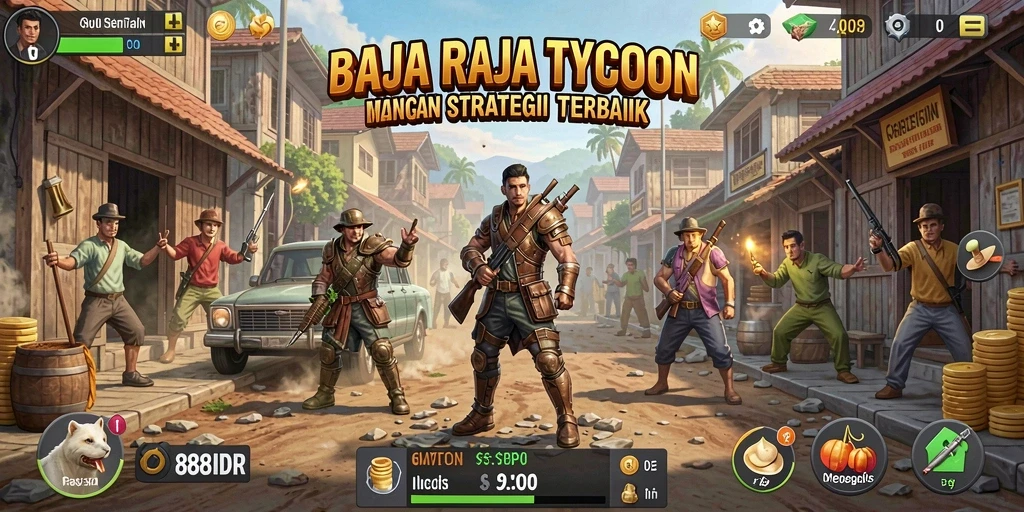 Tampilan gameplay Tycoon yang menarik di 888IDR.