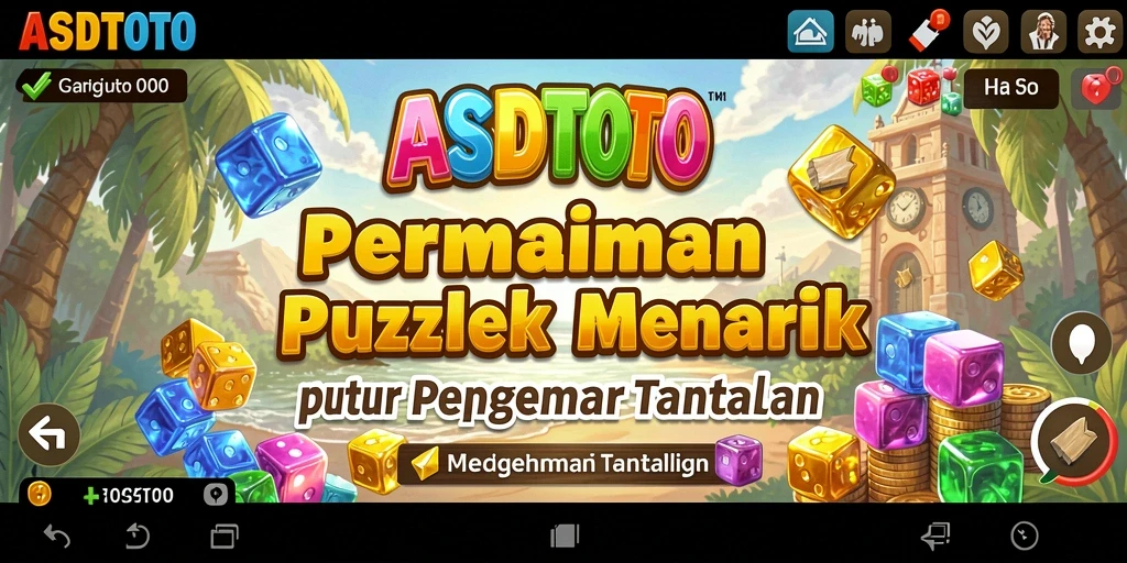 Gameplay menarik dari ASDTOTO dengan berbagai tantangan puzzle.