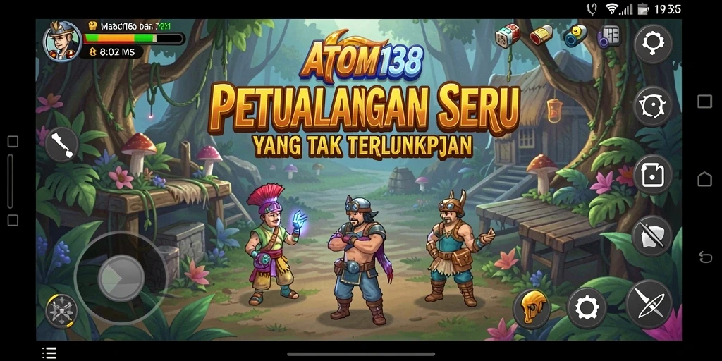 Gameplay penuh aksi dan petualangan dari ATOM138 yang memukau.