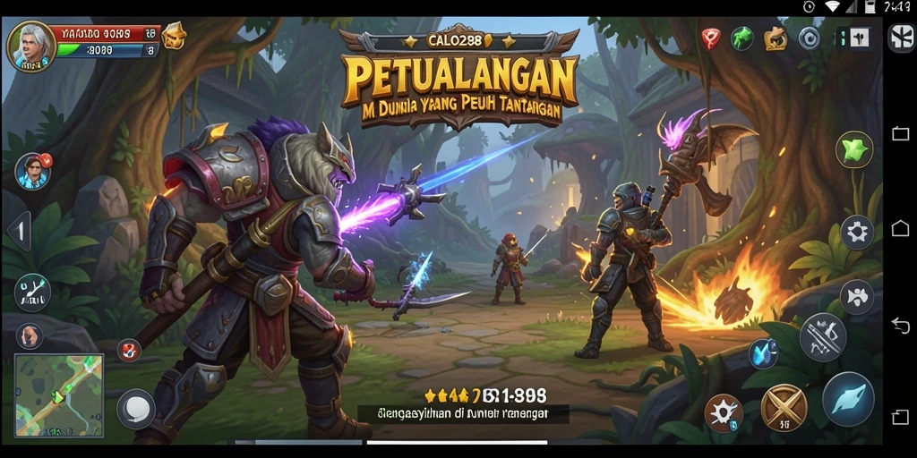 Gameplay menarik dari CALO288 dengan tantangan petualangan menarik.