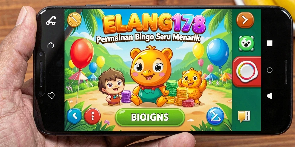 Tampilan gameplay Bingo yang menarik dan interaktif.
