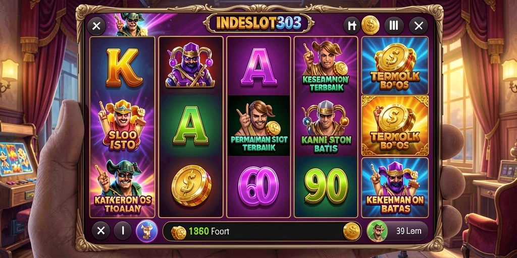 Tampilan gameplay seru INDESLOT303 yang memikat pemain.