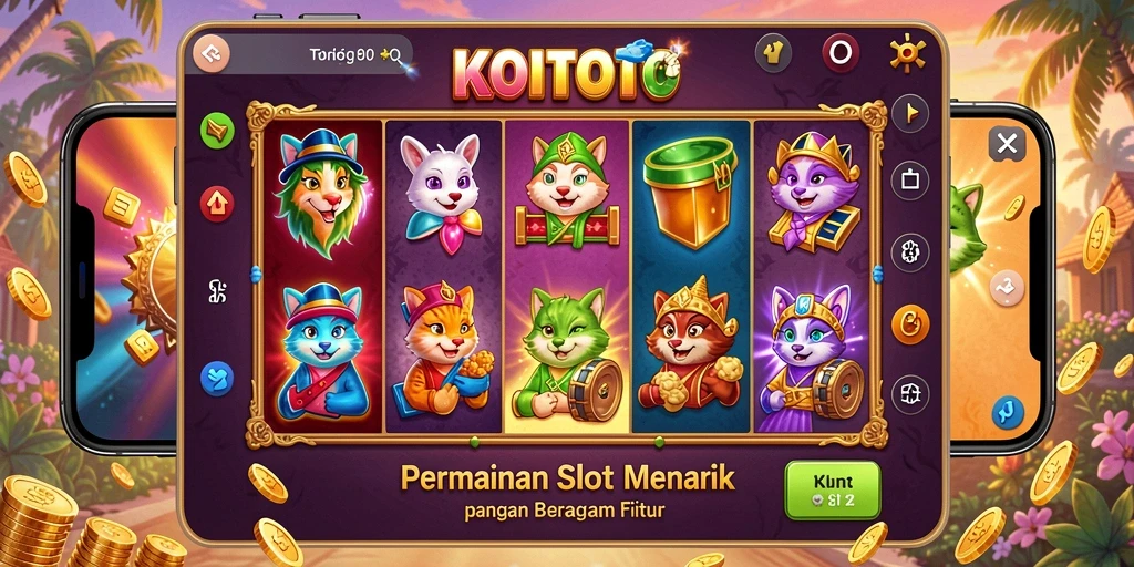 Tampilan gameplay KOITOTO yang menarik dan mendebarkan.