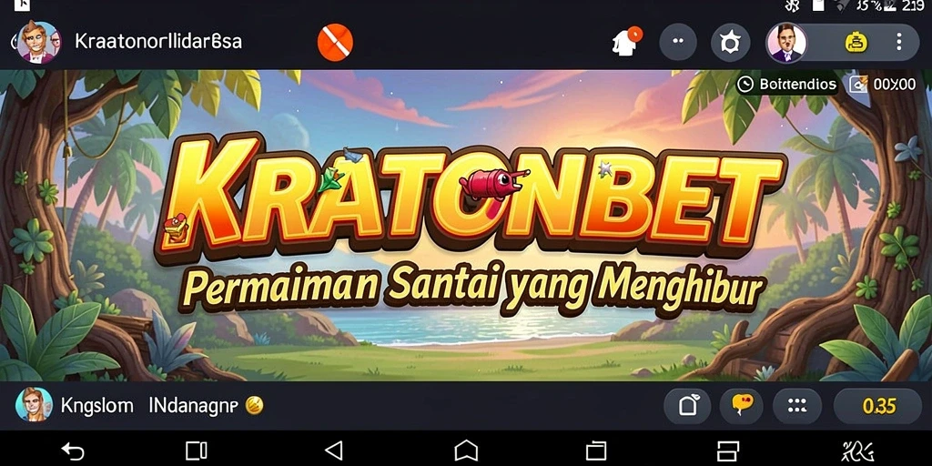 Tampilan gameplay KRATONBET yang menarik dan interaktif.