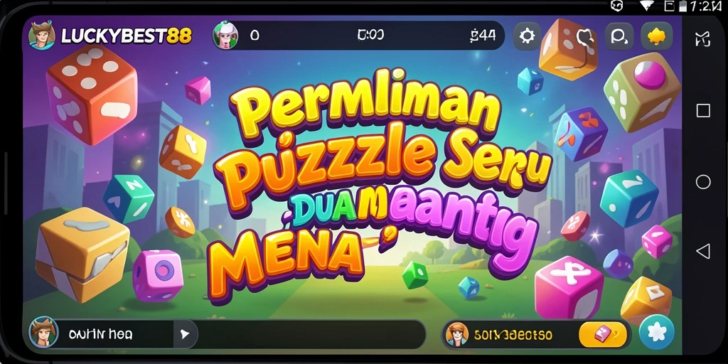 Tampilan gameplay LUCKYBEST88 yang menarik dan penuh warna.