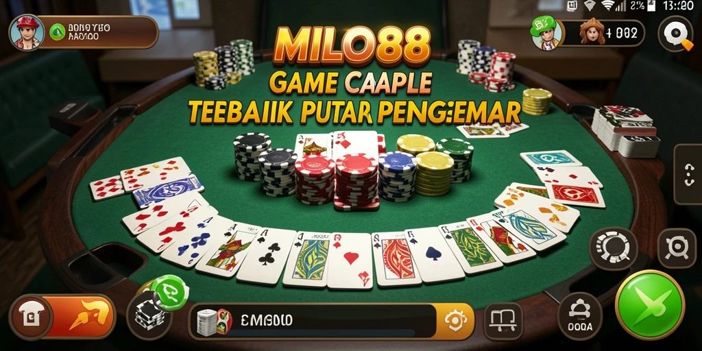 Tampilan gameplay Gaple yang menarik dan interaktif.