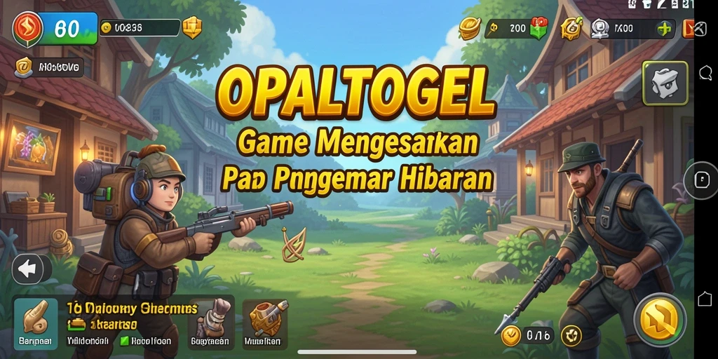 Tampilan gameplay menarik dari OPALTOGEL dengan elemen Idle yang menghibur.