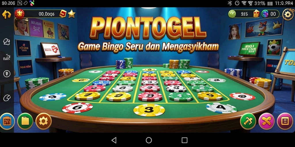 Gameplay seru PIONTOGEL dengan pengalaman Bingo yang menyenangkan.