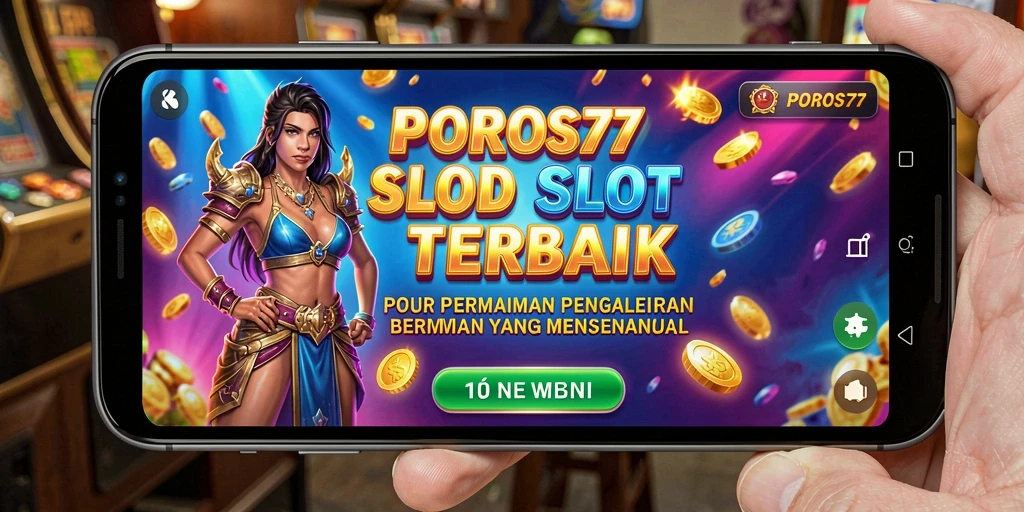 Tampilan menarik dari gameplay Slot di POROS77 yang penuh warna.