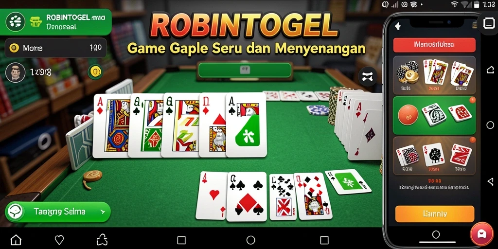 Gameplay seru dan menantang dari ROBINTOGEL