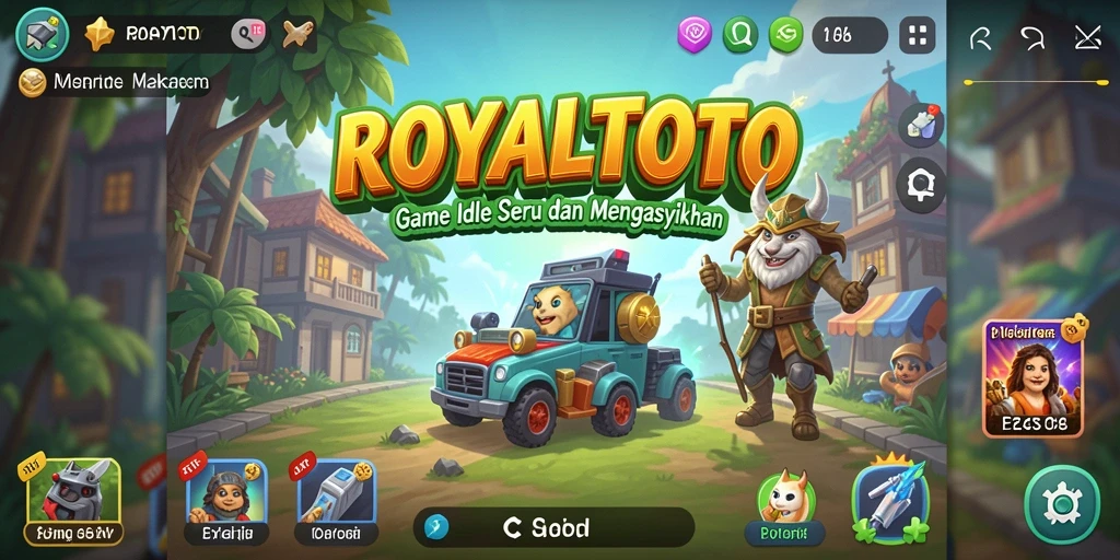 Tampilan gameplay ROYALTOTO yang menarik dan seru.