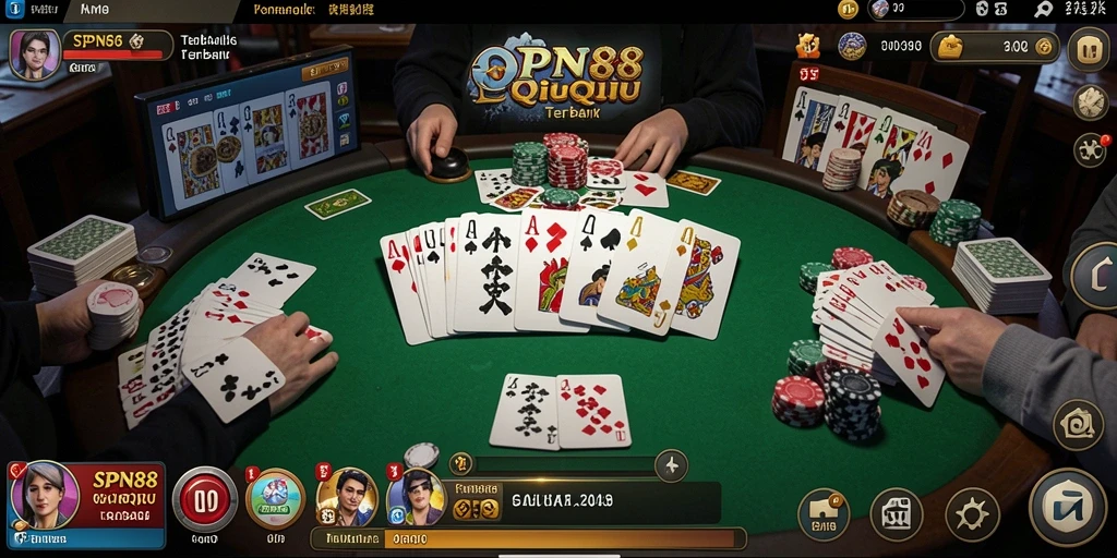 Screenshot gameplay QiuQiu yang menarik dan seru.