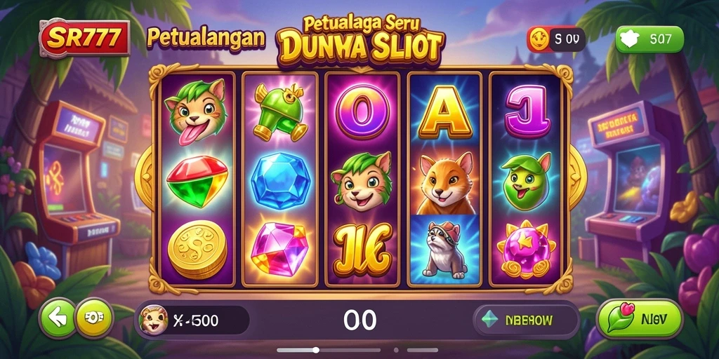Tampilan gameplay SR777 yang menarik dengan fitur slot yang menawan.