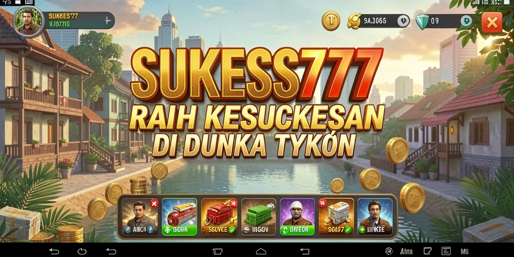 Tangkapan layar yang menunjukkan pengalaman gameplay Tycoon yang mendebarkan.