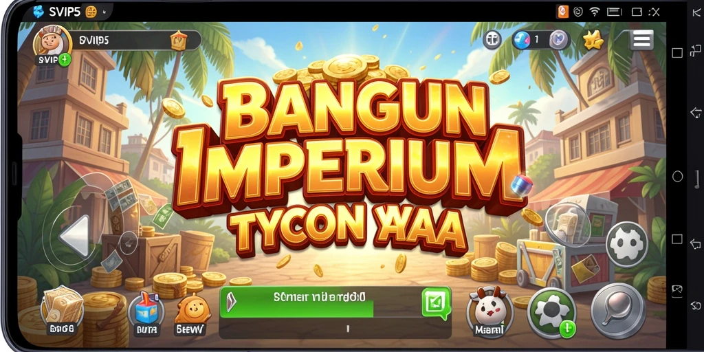 Tampilan gameplay Tycoon yang seru dan menantang.