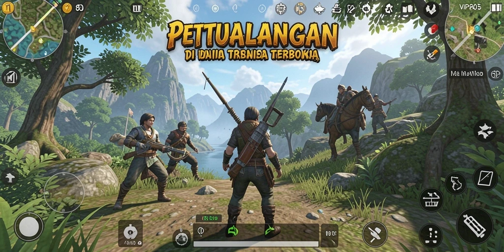 Gameplay menarik dalam dunia terbuka VIP805.