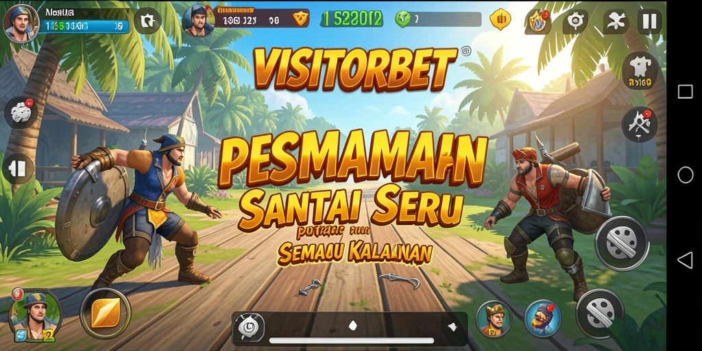 Tampilan gameplay VISITORBET yang menarik dan interaktif.